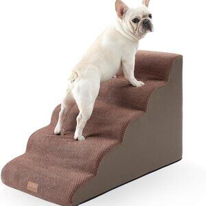 COZY KISS Extra Wide Dog Stairs 19.7" Width